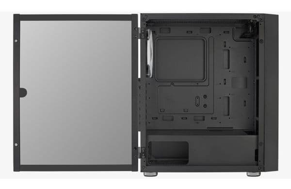 Aerocoolin kotelo AEROCOOL PGS GRAPHITE-G-BK-v2 FRGB kotelo musta