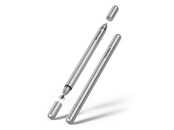 Stylus Vention 2-i-1 i aluminium grå