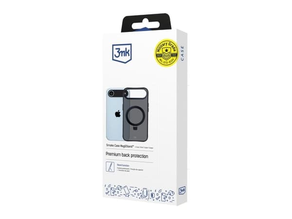 3MK 3mk Smoke Case Mag&Stand för Apple iPhone Air