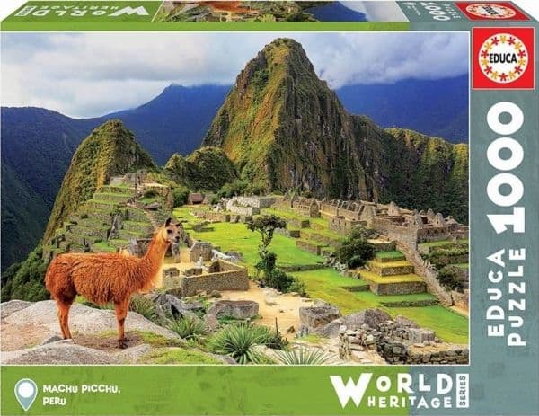 Palapeli 1000 palaa Machu Picchu Peru
