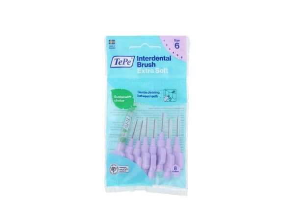 TePe interdentale børster Extra Soft 8 stk 1,1 mm