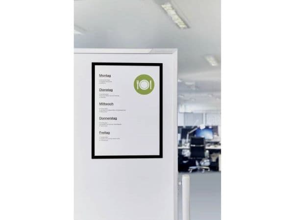 Magnetoplan 1130412 Magnetramme Sort A3