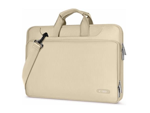Tech-Protect Pocket 13-14" laptopväska - beige