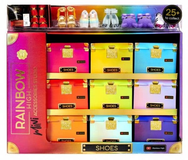 Rainbow High Accessories Skoutstilling 27 deler