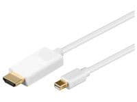 MicroConnect - Adapterkabel - Mini DisplayPort han til HDMI han - 1 m