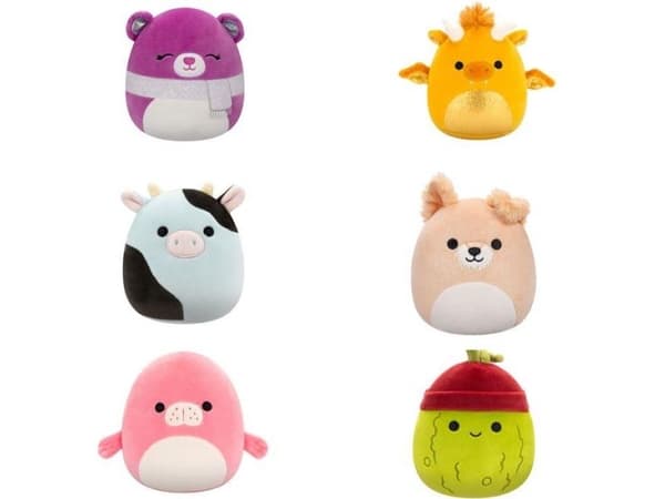 Squishmallows kosedyr, 12 cm, SQJW521