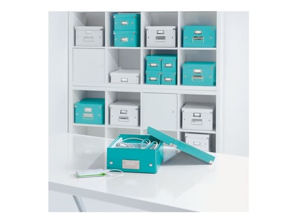 Arkivboks Click &amp; Store lille WOW onblå