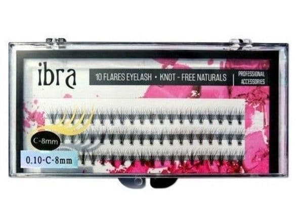 Ibra Artificial Eyelash Clusters 0.10 C-10mm