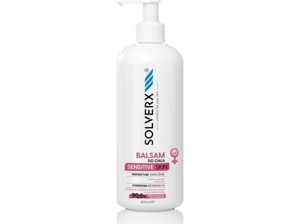SOLVERX Sensitive Skin Body Lotion for sensitive skin 400ml - pump