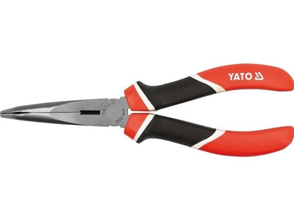 Extended crv bent pliers 8'' [YT-1946]