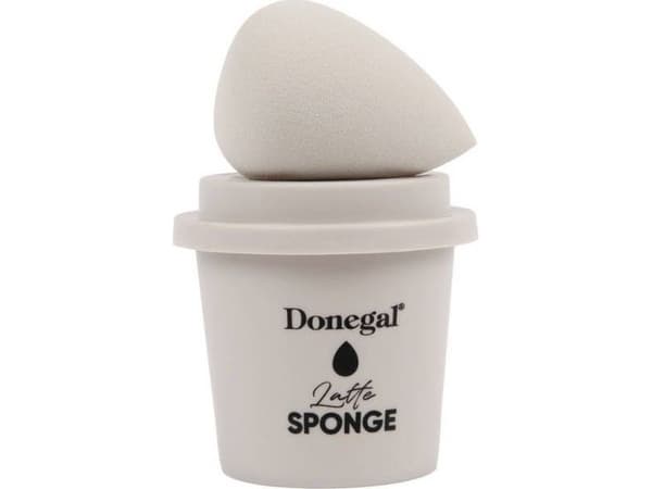 DONEGAL Morning Coffee Latte Makeup Sponge with Case