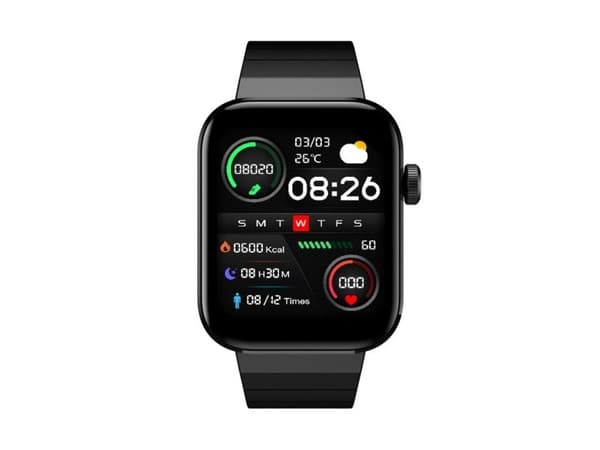 Mibro T1 smartklocka, svart