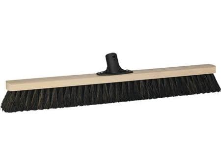 VIKAN Fejekost med socket, 620 mm, Blød, Træ. Fejekost med meget stor børstemængde og socket