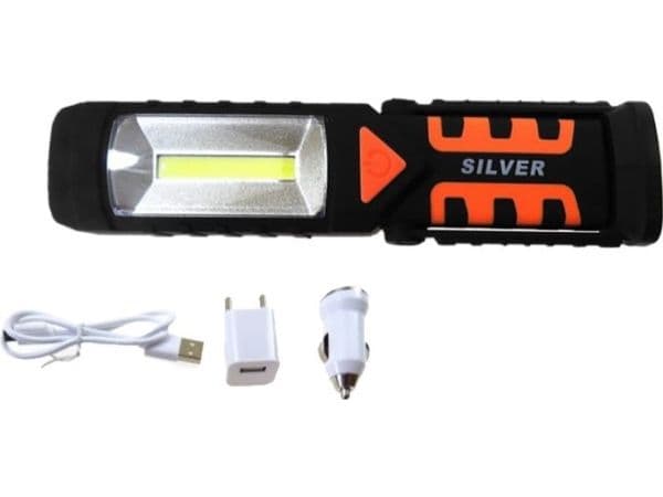 WORKSHOP.LED LAMPPU 12V/230V MAGNEETTI/HOPEA