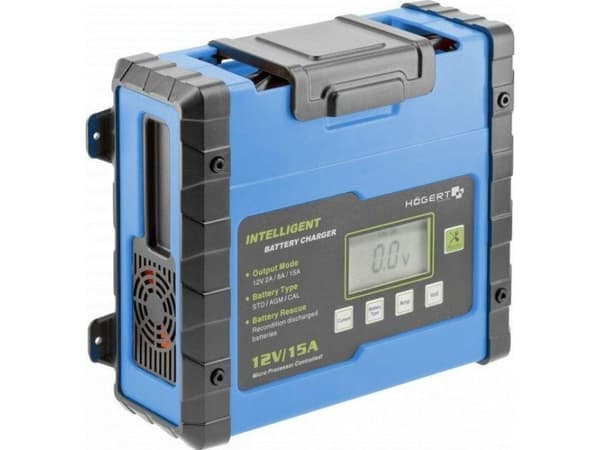Högert Technik HOGERT PRO batterilader 12V 15A 300Ah