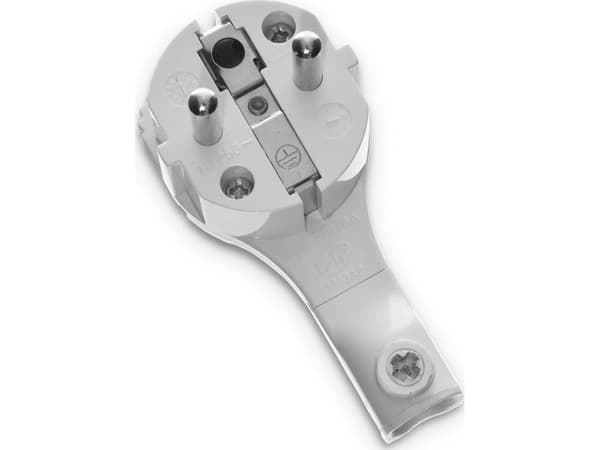 AWTools AWTOOLS vinklad stickpropp platt 10 st vit WT-16UP