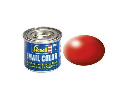 Emalj 14 ml. fiery red silk