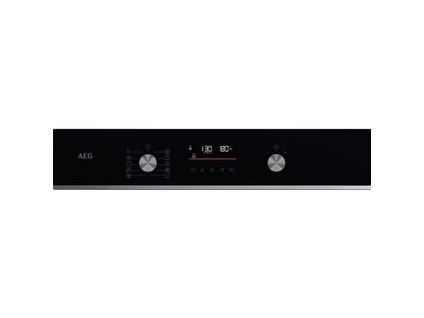 Musta sähköuuni pyrolyysillä AEG OA5PB531AB