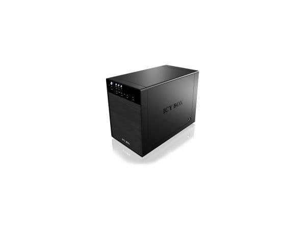 ICY BOX IB-3640SU3 - Harddiskarray - 4 brønner (SATA-600) - HDD 0 - SATA 3Gb/s, USB 3.0 (ekstern)