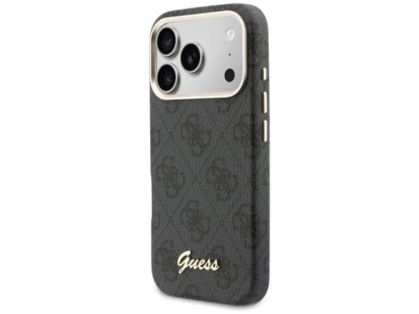 Guess 4G Script MagSafe-skal till iPhone 17 Pro - svart