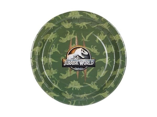 Jurassic World tallerken 23 cm