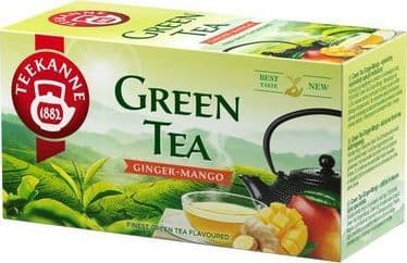 TEEKANNE tekjerne/grøn ingefær-mango 20/p