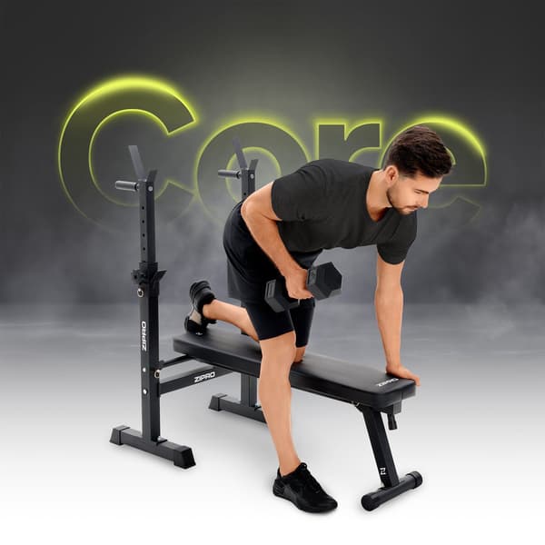 Sammenleggbar benk for vektstang Zipro Core