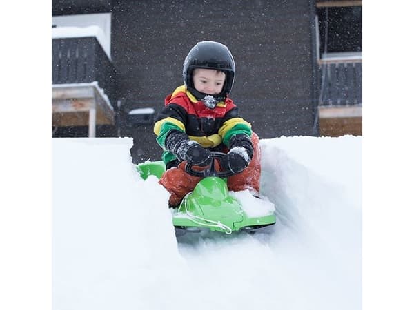 Hamax Sno Zebra snowracer, grön polyeten