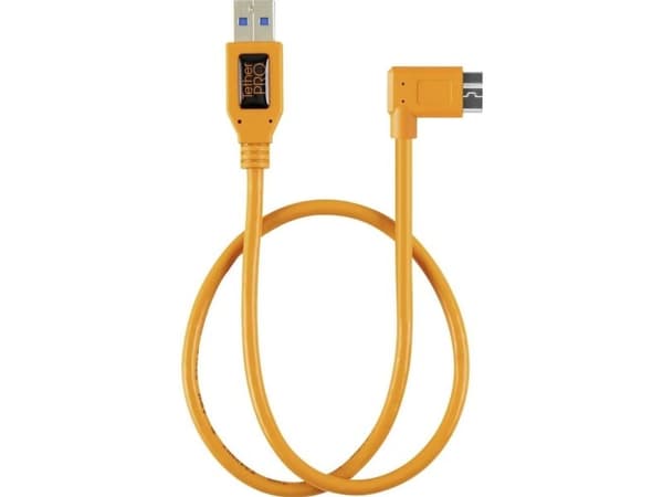 USB-kabel Tether Tools Pro USB 3.0 Micro-B (50 cm, orange)