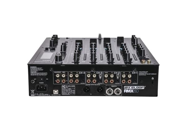 Reloop RMX-60, 5 kanaler, Svart