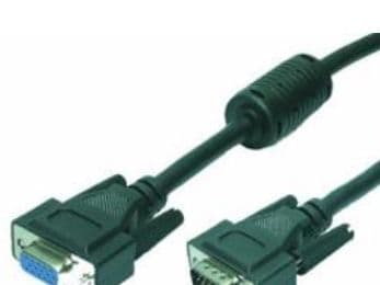 LogiLink 5m VGA, 5 m, VGA (D-Sub), VGA (D-Sub), Sort, Hankjønn/hunkjønn, RoHS