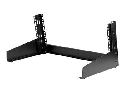 StarTech.com 4U 19" Desktop Open Frame Rack, 2 Post Free-Standing Network Rack Switch Depth for Patch Panel/Data/AV/IT/Communication/Studio/Compute...