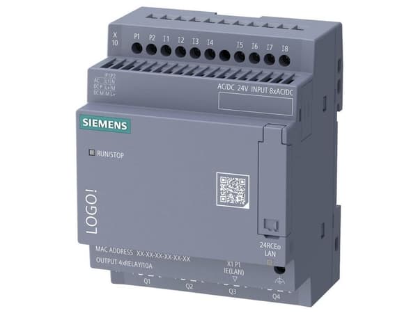 Siemens 6ED1052-2HB08-0BA3 PLC-ohjausmoduuli 24 V/DC