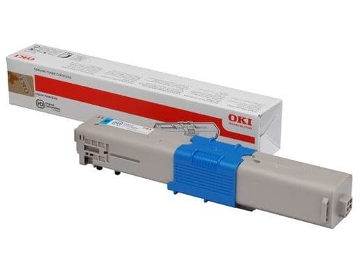 OKI - Cyan - original - tonerpatron - for OKI MC563dn, MC563dnw; C542dn