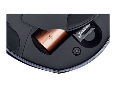 Evoluent VerticalMouse D Medium - Vertikal mus - ergonomisk - laser - 6 knapper - trådløs - USB trådløs mottaker