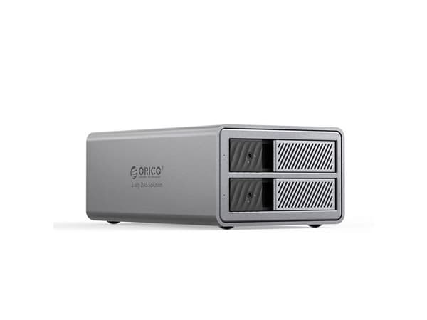 Levymallisto 2 RAID 2.5"/3.5" SATA HDD/SSD - harmaa