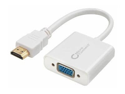 MicroConnect - Videotransformator - HDMI - VGA - vit