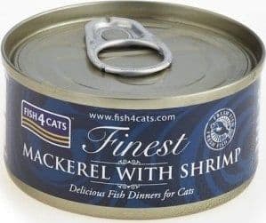 Fish4Cats Fineste Makrell med Reker 70g