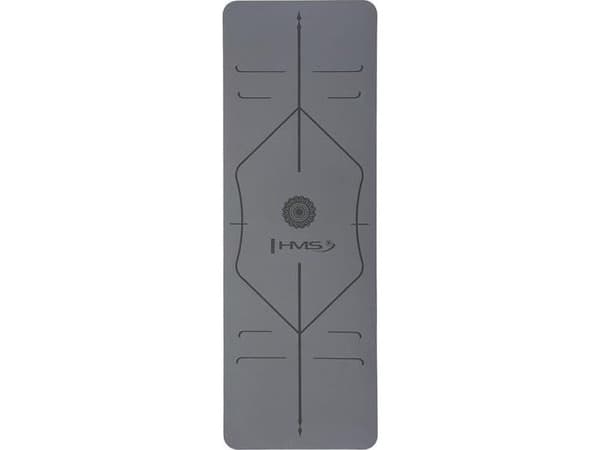 HMS YM10 yogamatte TPE grå