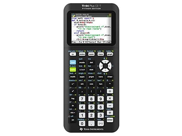 Texas TI-84 Plus CE-T Graphing calculator - inkl. UK-manual