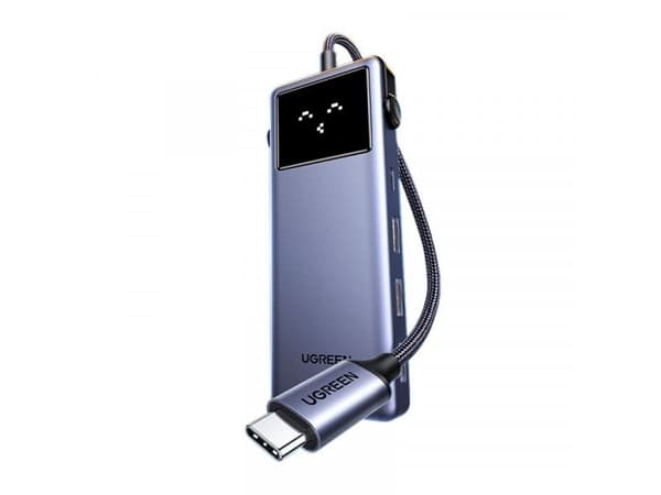 UGREEN CM888 Uno USB-C-hub til USB-C / USB-C 3.2 Gen1, PD 85W, HDMI 4K@60Hz, USB-A 3.0