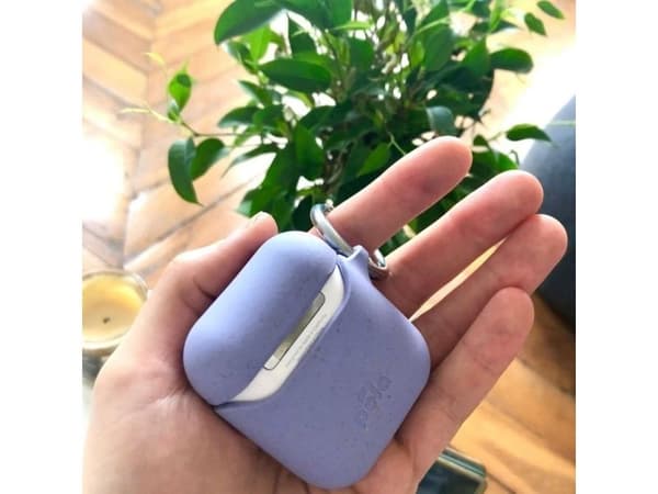 Pela AirPods-etui komposterbart - Lavender