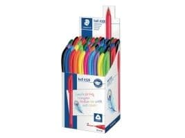 Kulpenna Staedtler® 4320, medium, 10 färger, 50-pack
