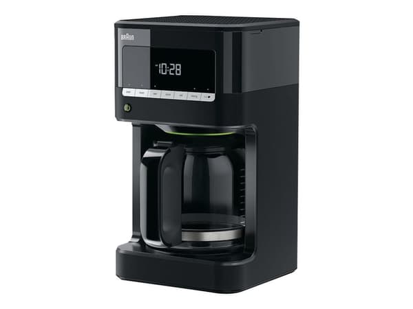Braun KF 7020, Malet kaffe, Testvinder i TÆNK  1000 W, Sort