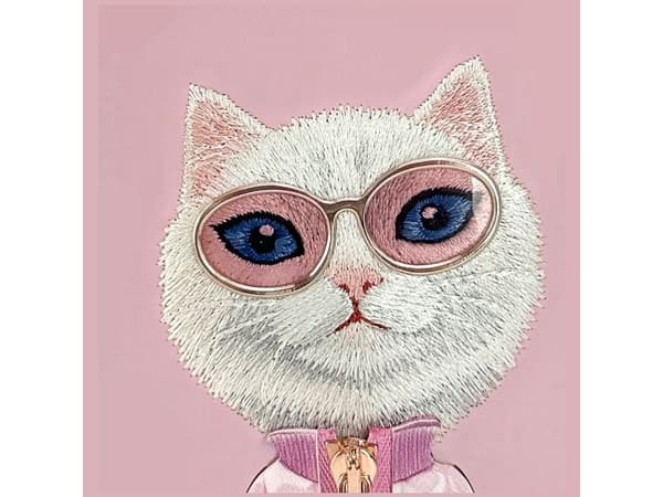 Nimmy Cool&amp;Cute 2.0 kattedeksel til iPhone 17 - rosa