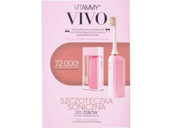 Vitammy Vivo Pink elektrisk tannbørste