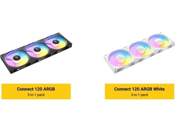 Antec C120 ARGB Vit 120 mm 3 fläktar