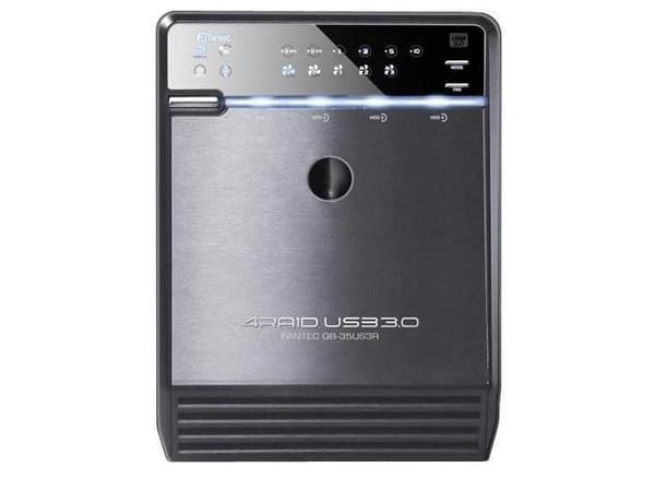 FANTEC QB-35US3R - Hårddiskarray - 4 fack (SATA-300) - SATA 3Gb/s, USB 3.0 (extern)