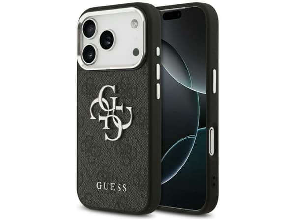 Guess 4G Big 4G Classic Logo case for iPhone 17 Pro Max - black