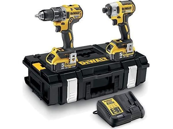 DEWALT. COMBO 18V (DCD796+DCF887) 2x5,0Ah TOUGH SYSTEM DCK266P2